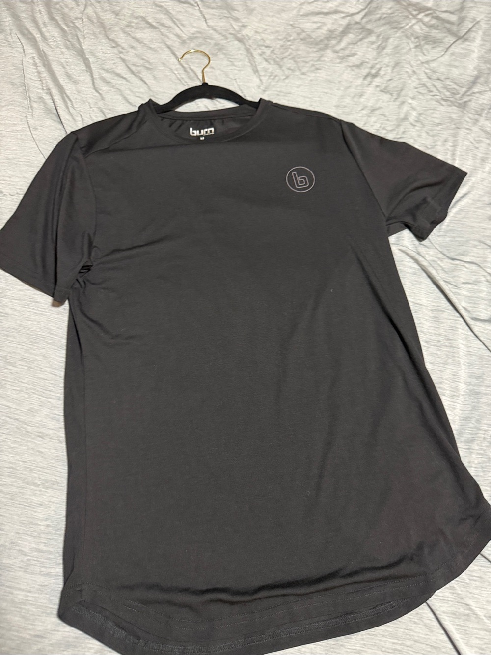 BUDA Men's Black Short Sleeve Performance Tee